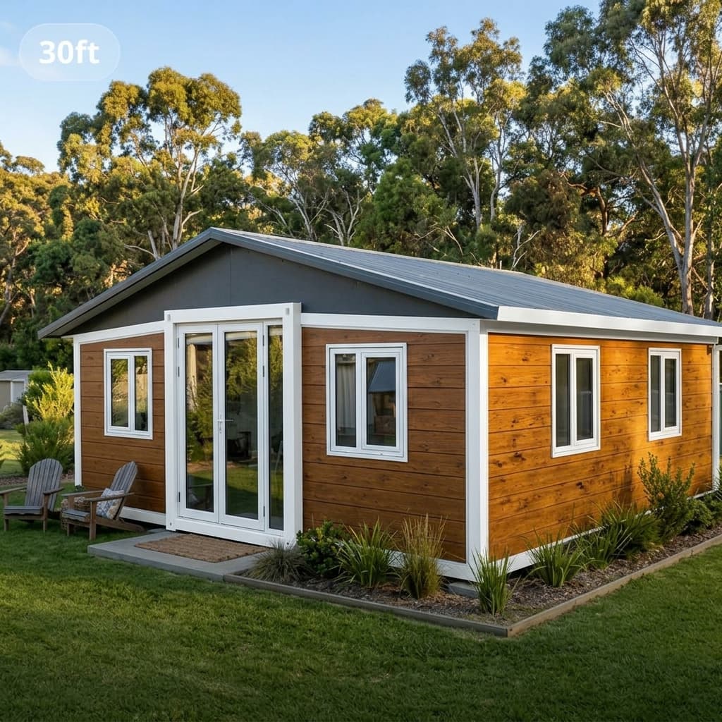 30ft expandable granny flat — 30ft Edition