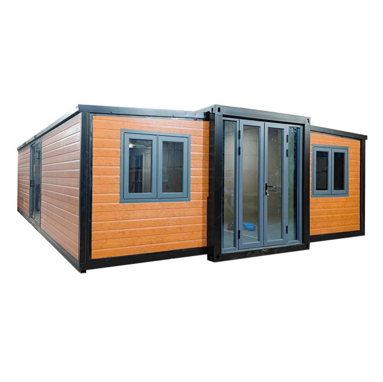 Standard Windows shell design for 40ft Container expandable granny flat
