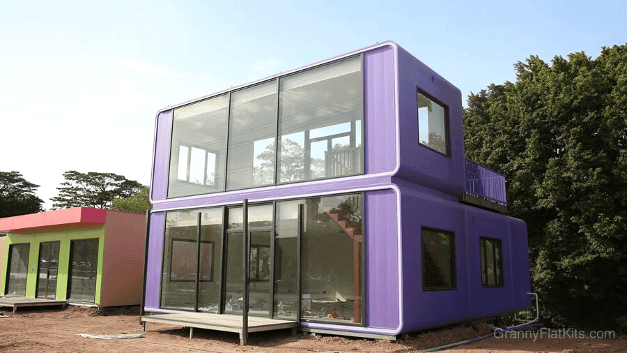 Commercial complex multi-zone interior or configuration view