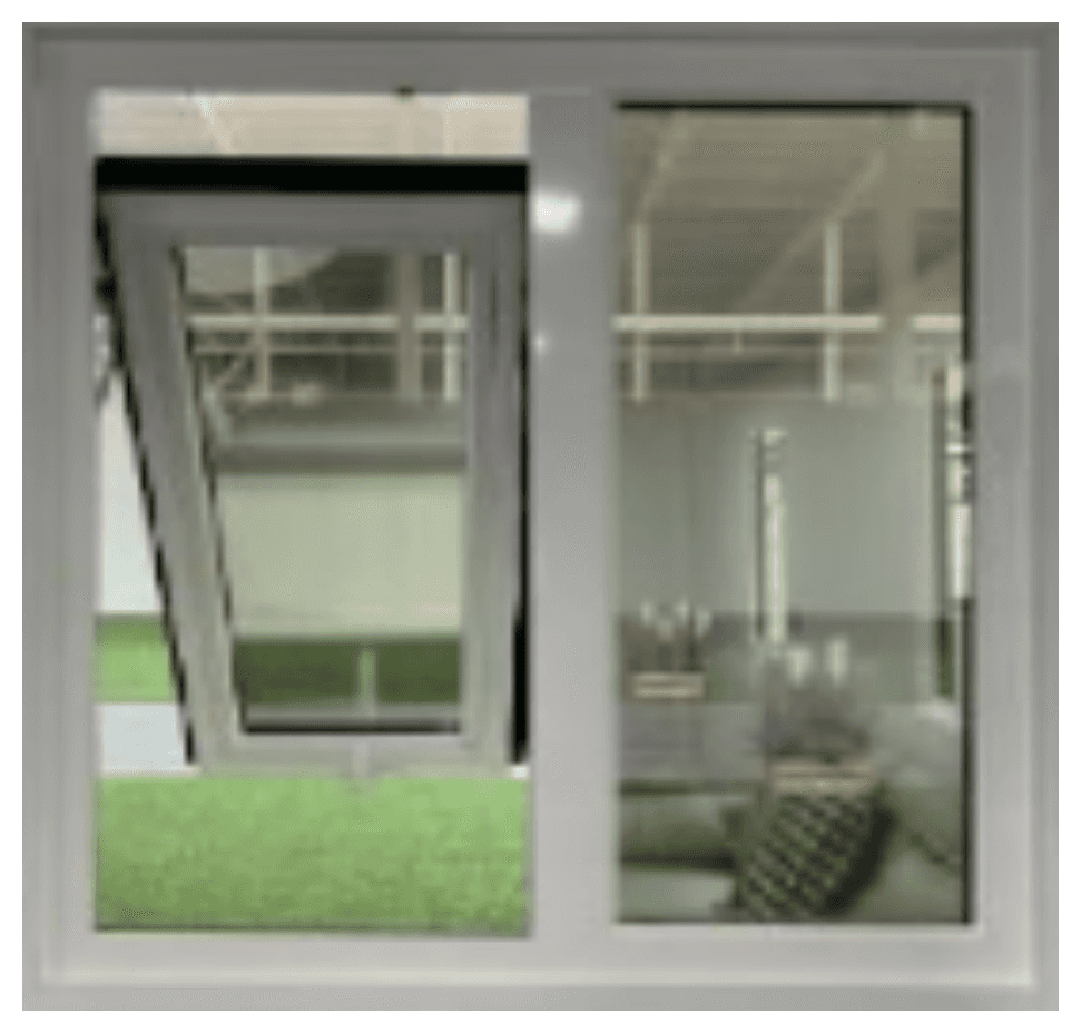 Broken bridge window