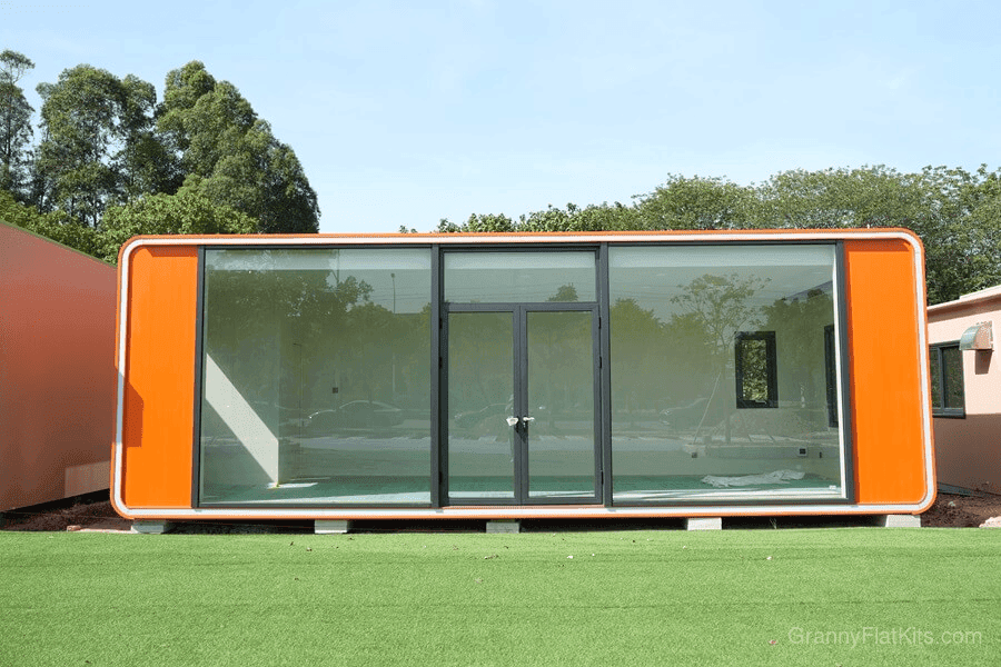 Commercial pod interior or active deployment view